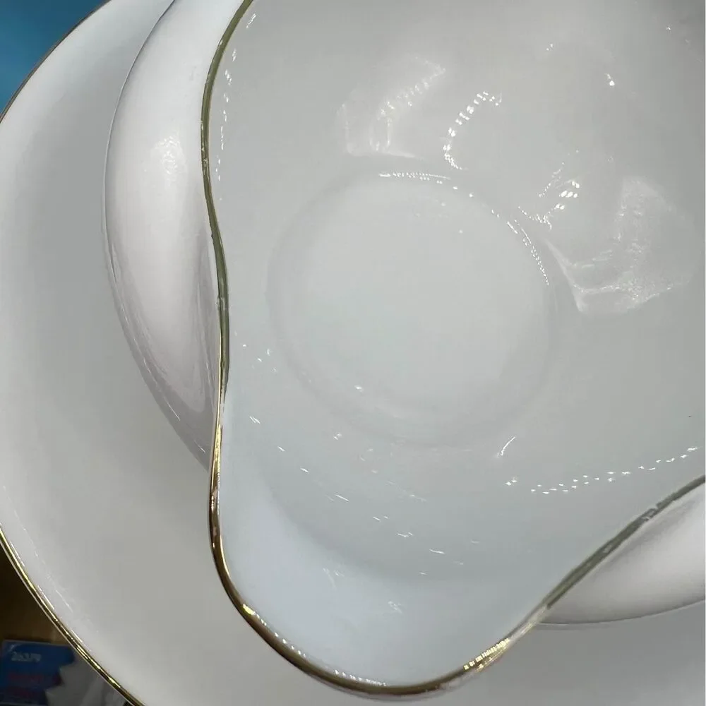 Gravy Boat attached underplate Kayson's, Rapsody